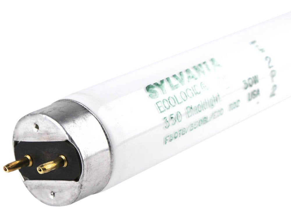 SYLVANIA F30T8/350BL Black Light Fluorescent Tube 1 Count (Pack of 1) Copper