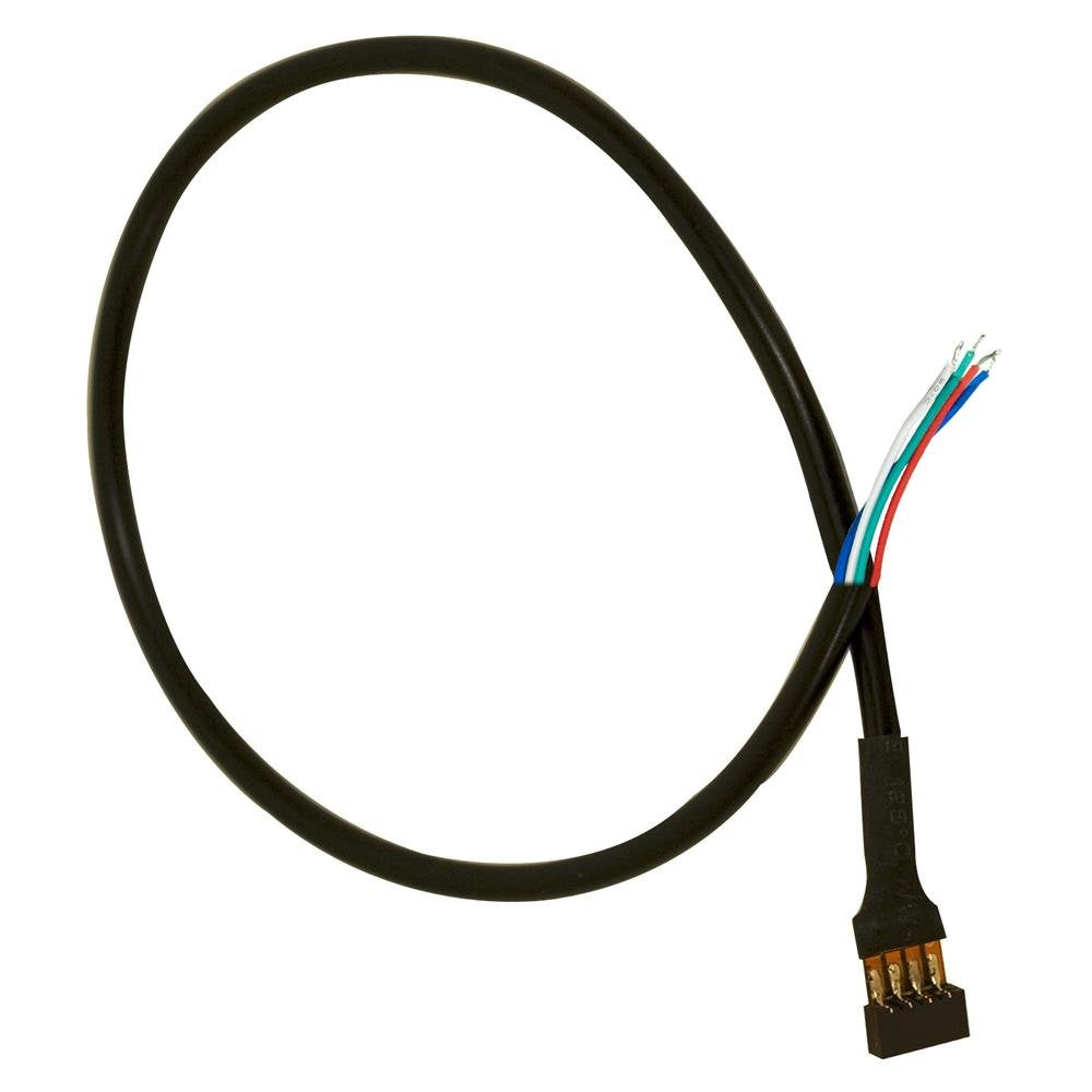 Jesco Lighting Dl-Flex-Rgb-Pt Accessory - Led 13&quot; Output Power Connector, Red/Green/Blue Finish