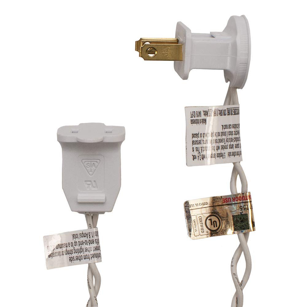 612 Vermont Pink Led Christmas Lights - 18.5Ft Lighted Length, White Wire, Ul Approved For Indoor/Outdoor Use, Model Ml-100/3S3Bie-3