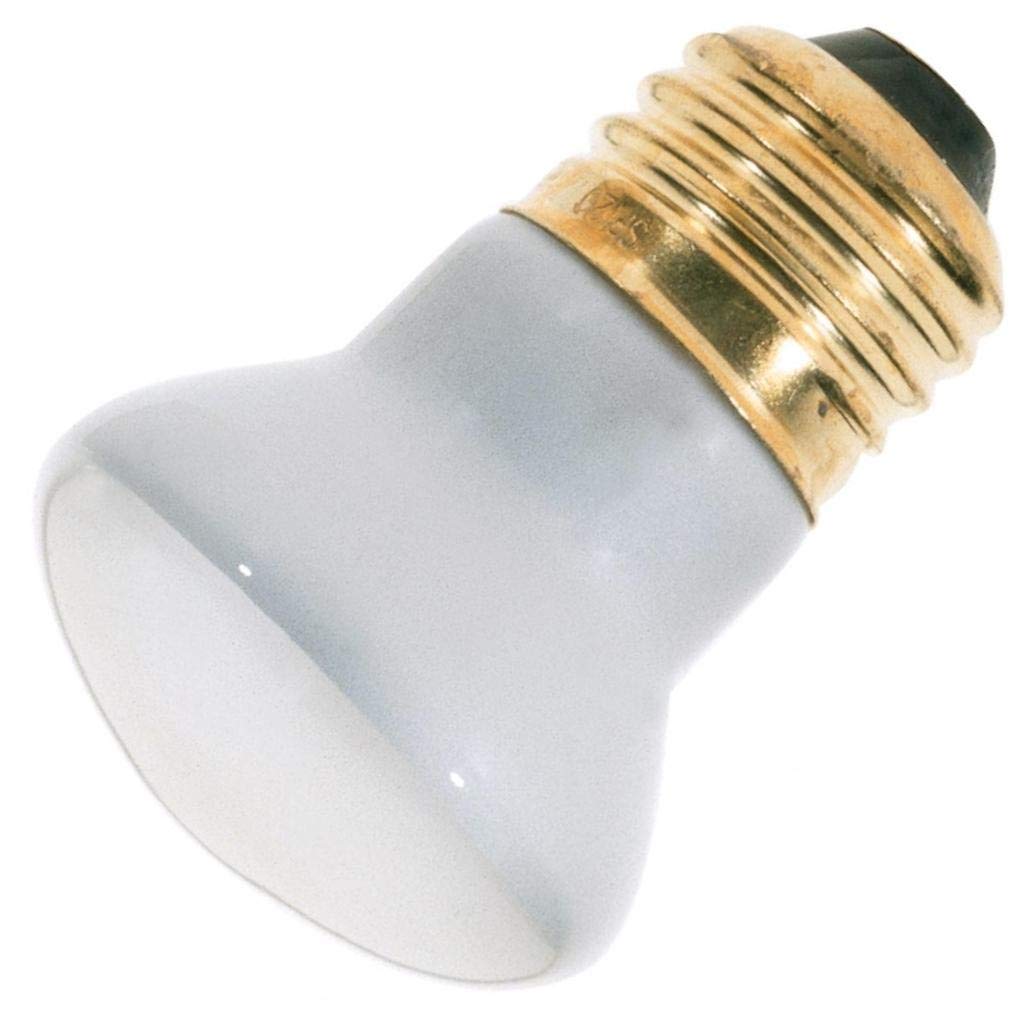 Satco S4704 R14 Light Bulb, 25W, Medium Base, Clear, 120V, Copper Material