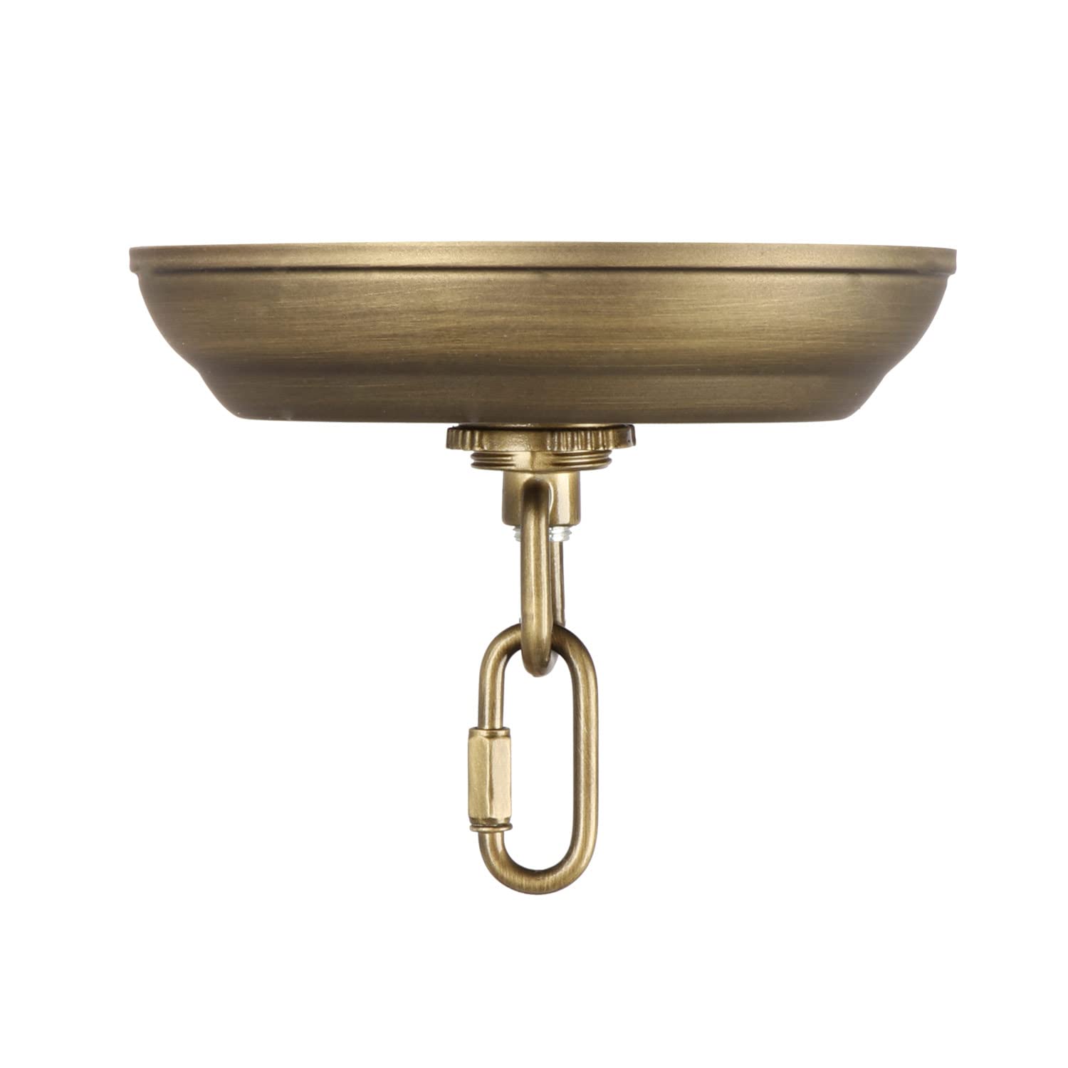 Giluta 5" Light Canopy Kit - Metal Ceiling Plate for Chandeliers, 40 lbs Max Weight, Bronze Finish, Model 610625474768