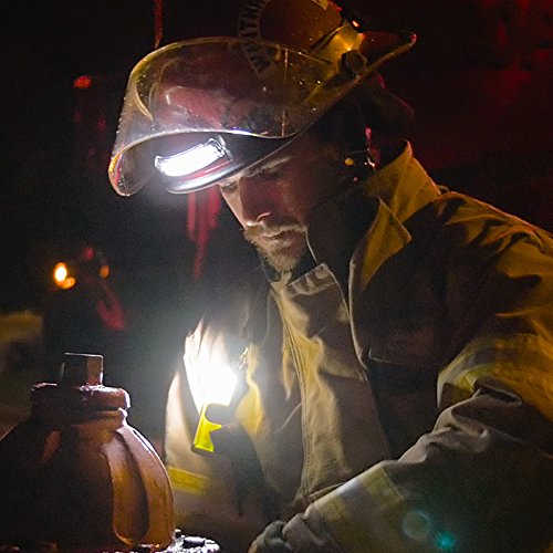 FoxFury Command+ Tilt LED Headlamp, 100 Lumens, Waterproof, Fire Resistant, Black, Model 420-T09