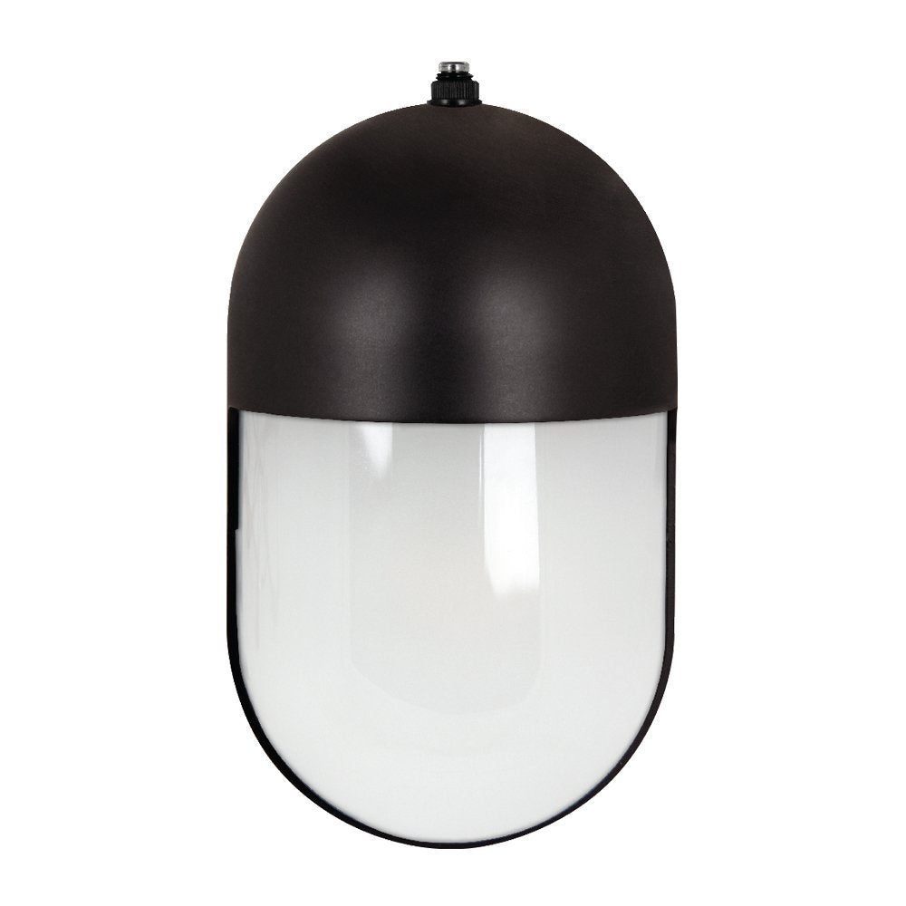 Feit Electric Dusk to Dawn LED Security Outdoor Light, 3000K, Oval Wall Bronze, Model 74002