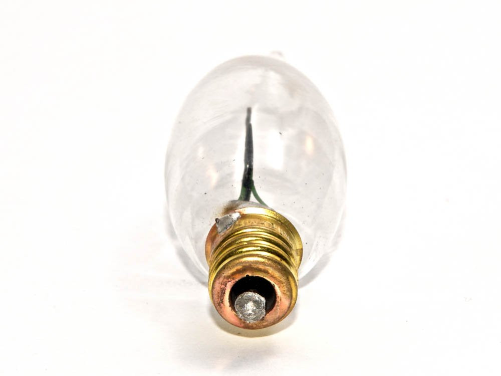 Westinghouse Flicker Flame Decorative Bulb, E12 Base, 3W, Orange, Model 3CA8/FLK/CB