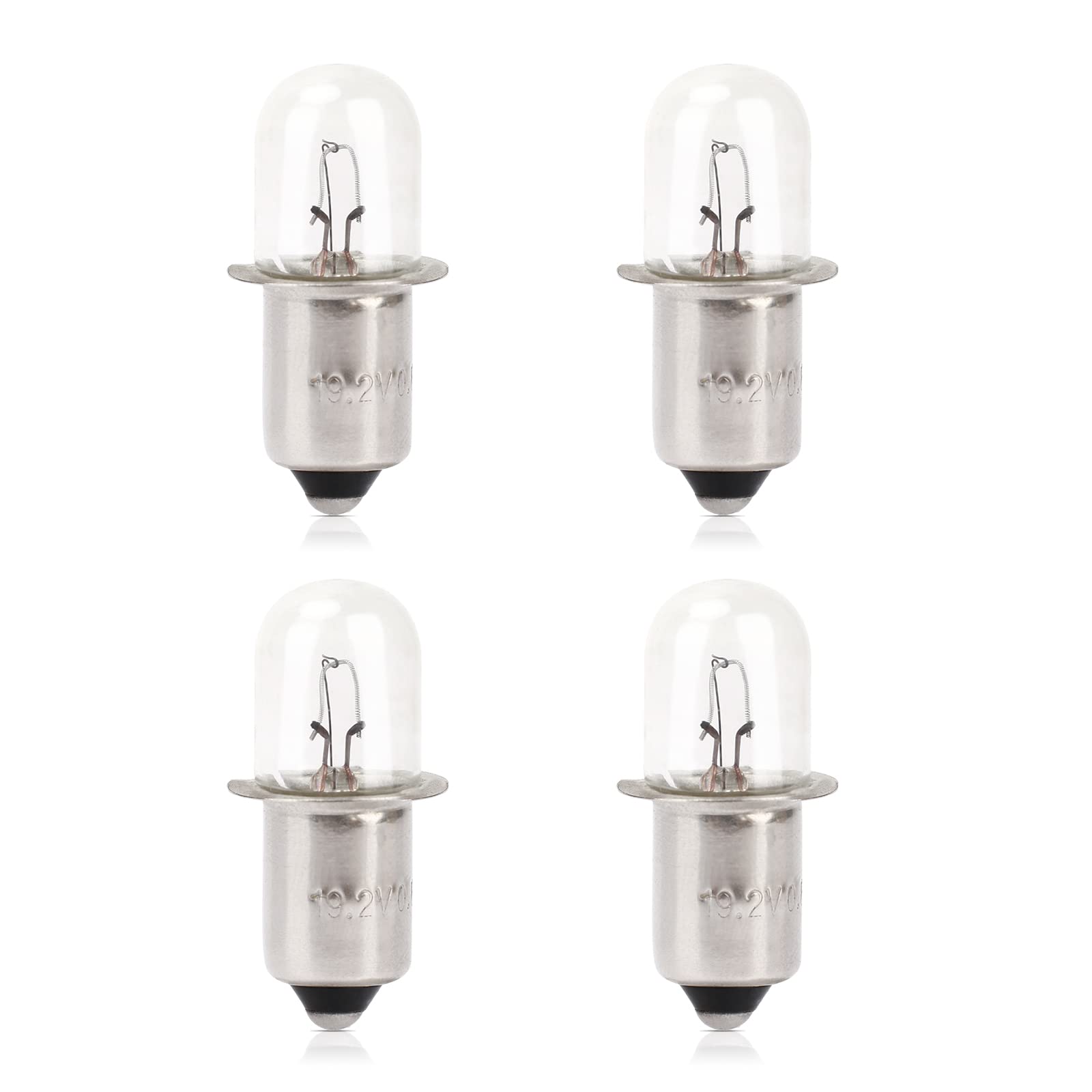 Ro6G Xenon Bulb 19V For Craftsman 19.2 V Volt Flashlight/Worklight Replacement (4-Pack)