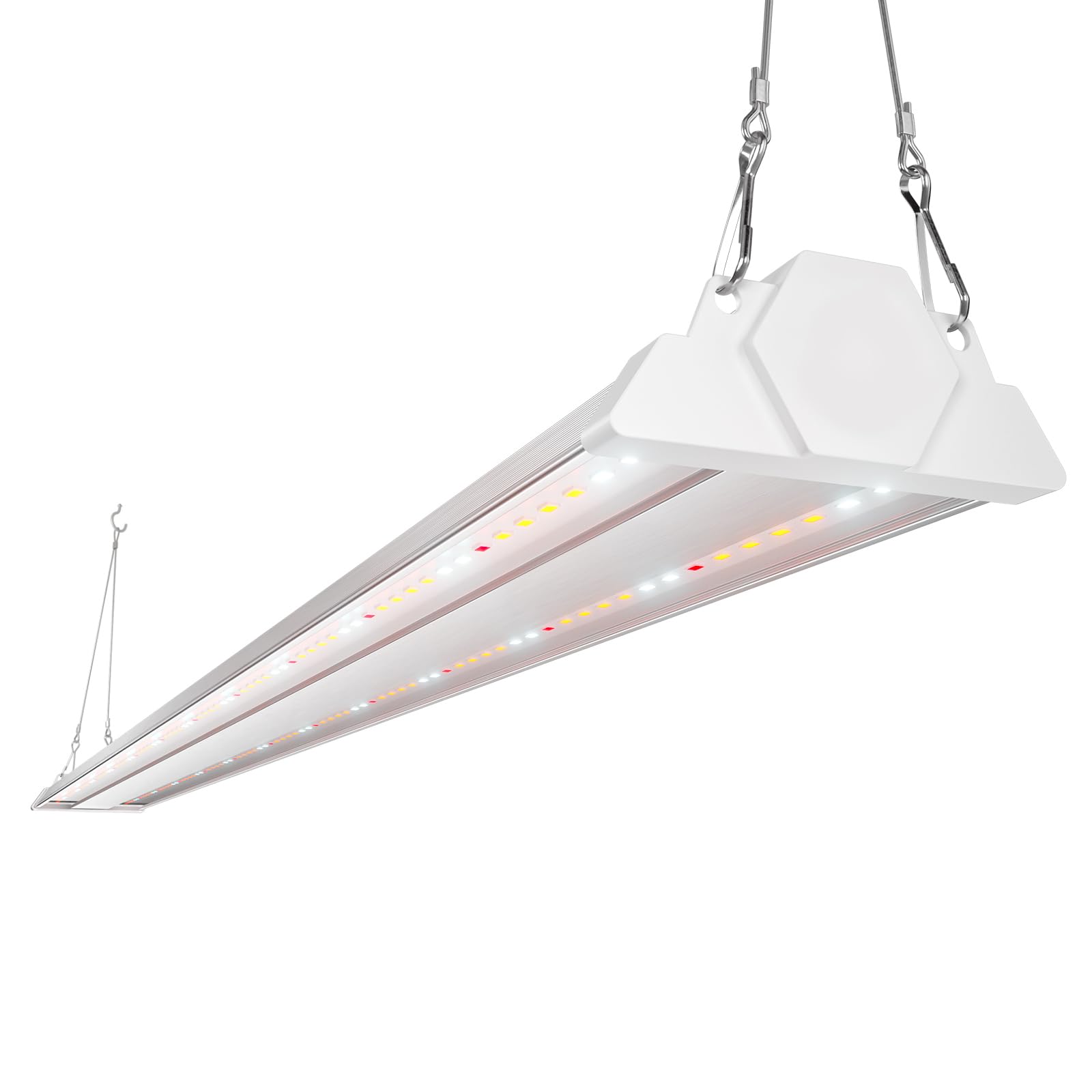 Freelicht 1 Pack 4Ft Led Grow Light , 60W (350W Equivalent), Sunlike Full Spectrum Integrated Plant Light For Hydroponic Indoor