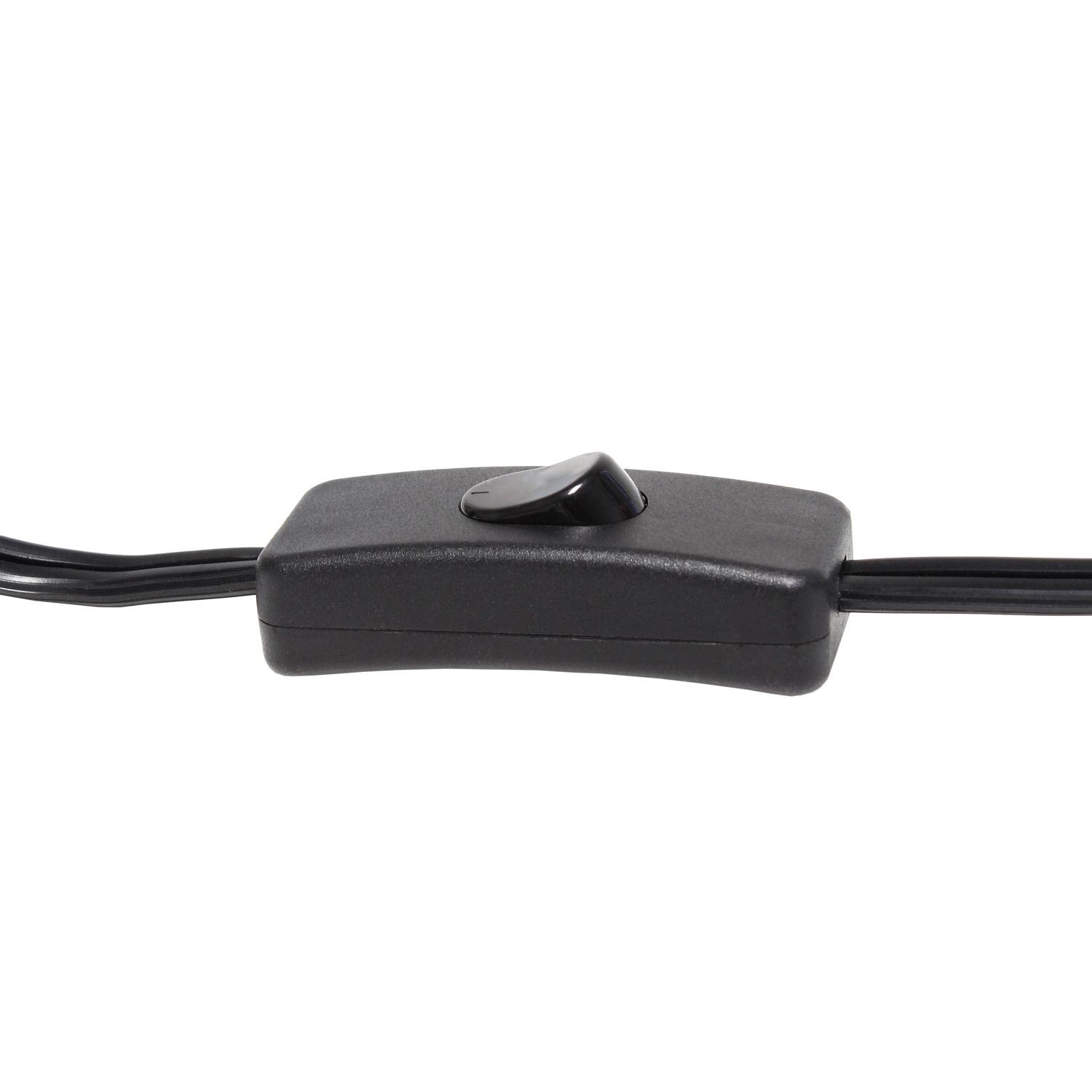 Lalia Home Contemporary Black Framed Table Lamp With Smoked Cylinder Glass Shade - Small