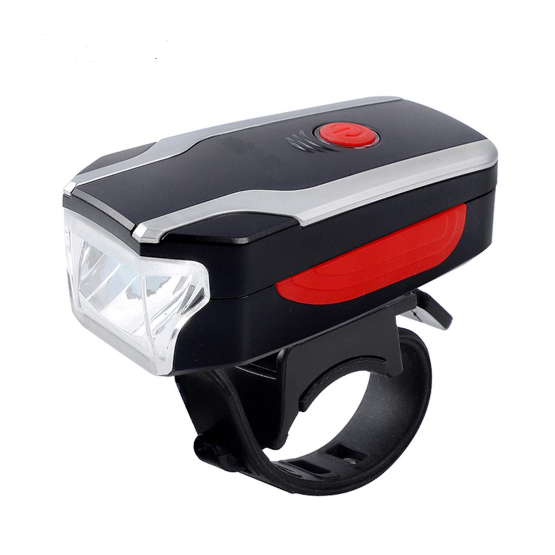 Shivexim Waterproof Alarm Speakers Headlight Anti-Theft System Bicycle Light and Non Rechargeable Light Horn Led Front Light