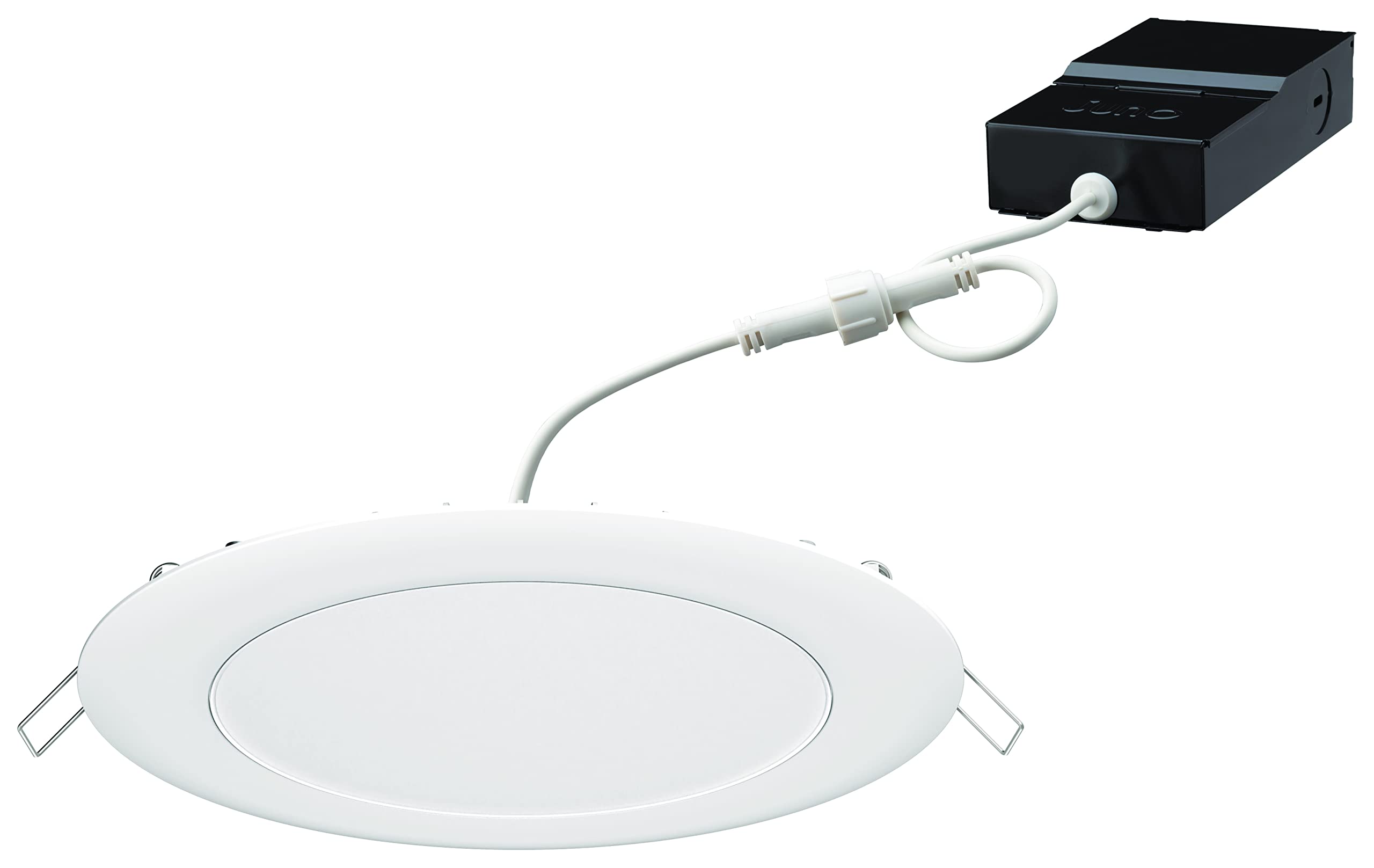 Juno WF6C RD TUWH MW M6 Smart LED Wafer Downlight, 2700K-5000K Tunable White, Dimmable, Zigbee or Bluetooth Connection, Use with