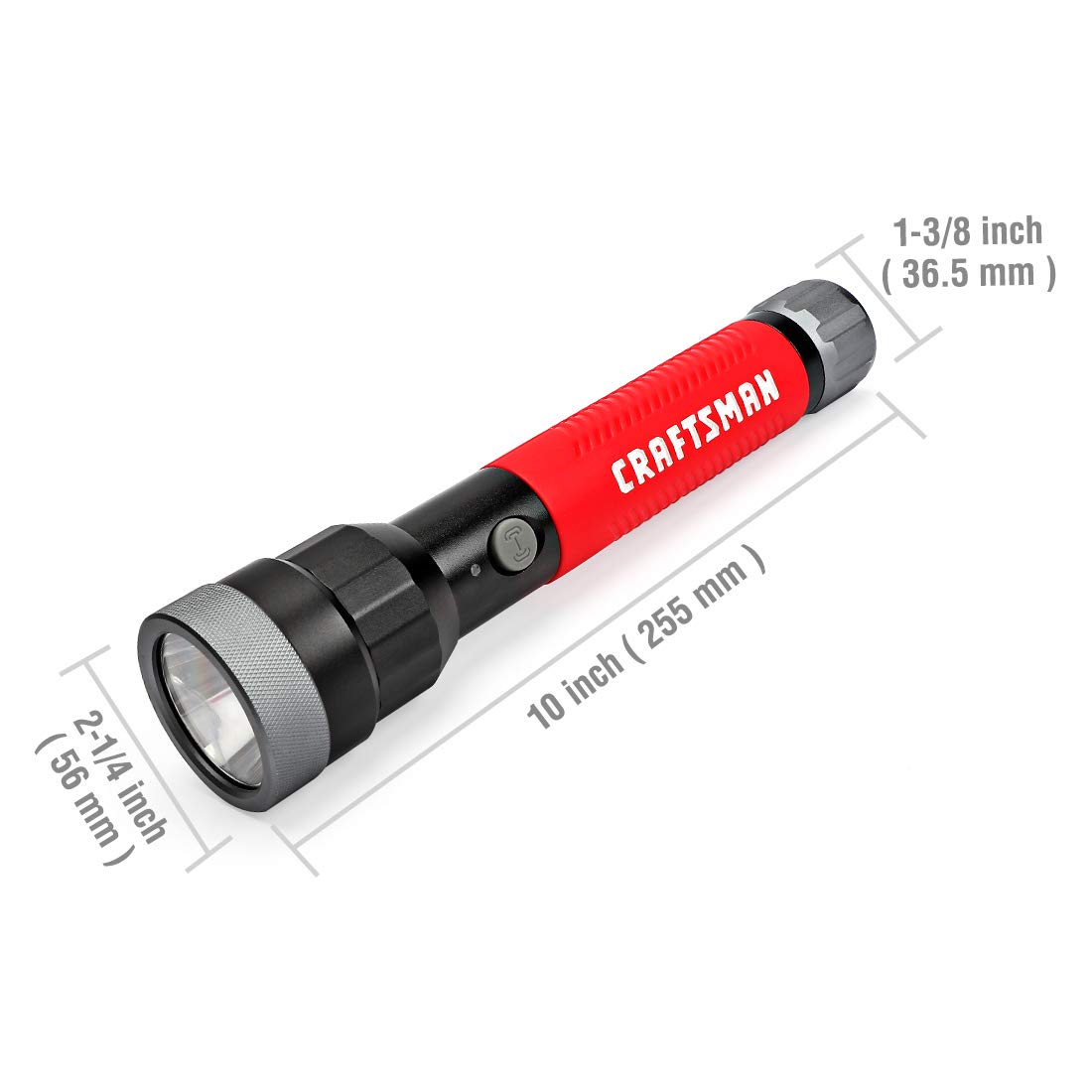 Craftsman 700 Lumens Led Handheld Spotlight Flashlight, 3 Lighting Modes For Camping, Hiking, Fishing, Running, Power Outages, &