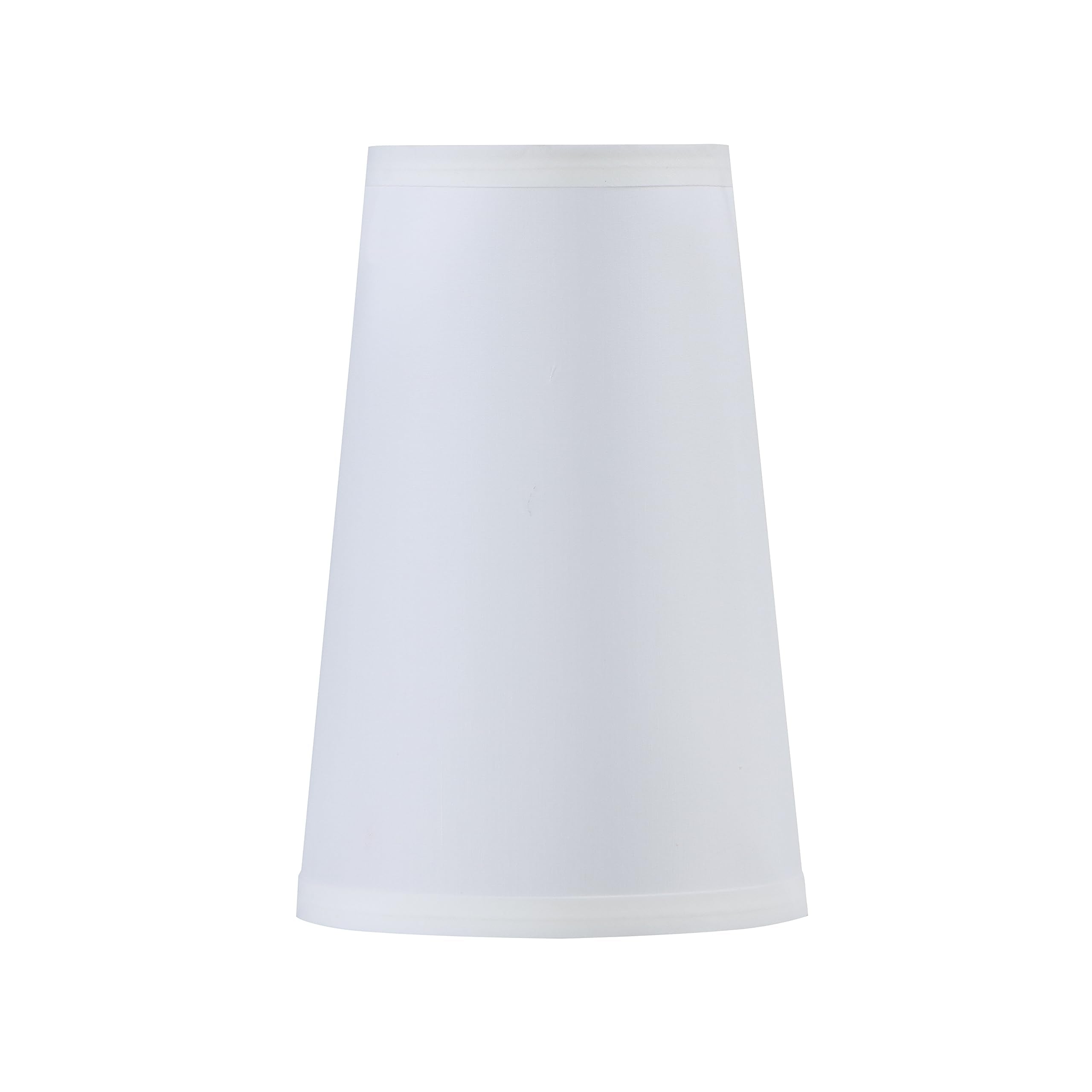 Aspen Creative 32164 Transitional Empire Shape Spider Construction Lamp Shade In Off White, (4 1/4'' X 6'' X 9'')