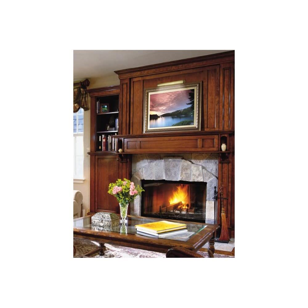 WESTINGHOUSE LIGHTING CORP 75051 14-Inch Polished Brass Picture Light Fixture Finish, 1 Pack