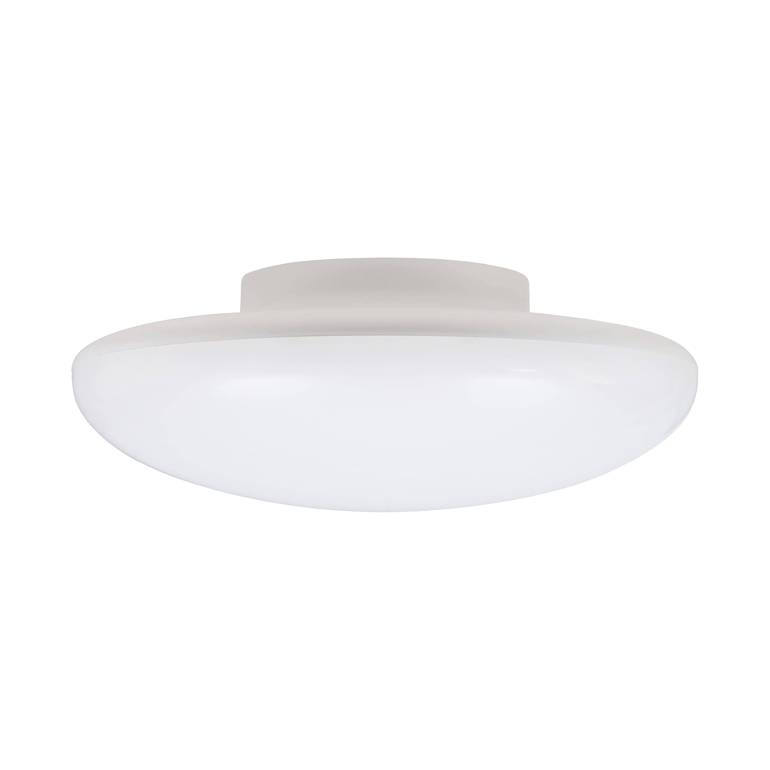 Sylvania Ultra Led Porcelain Ceiling Light Fixture, 120W Equivalent Efficient 31W, Energy Star, Non-Dimmable, Medium Base, 2700K