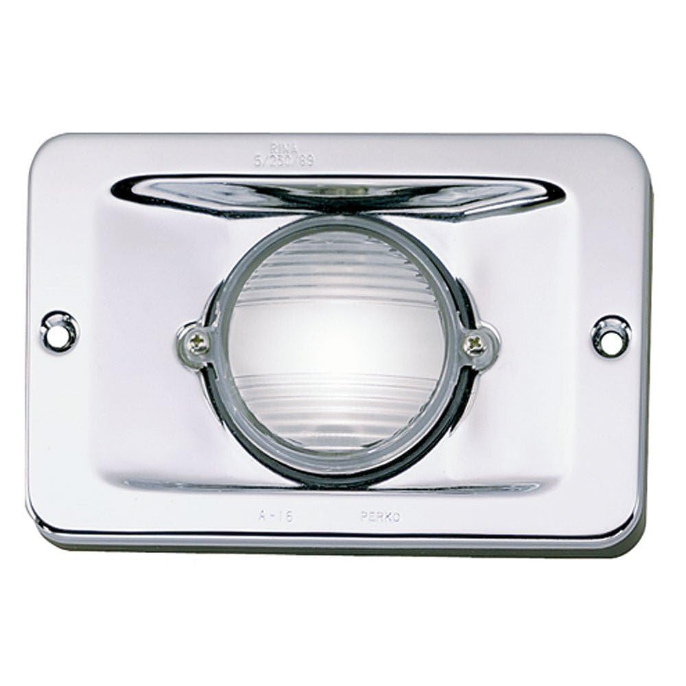 Perko Vertical Mount Stern Light, Stainless Steel, Medium Size, Black, Model 0939DP1STS