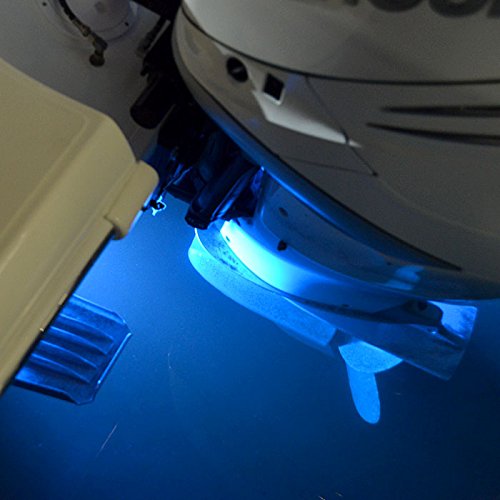 Lumitec 101246, Seablaze Mini Underwater Led Boat Lights - 700 Lumens, Marine Grade, Fishing, Dinghy, Skiff - Sold As A Pair - Made In The Usa, Blue