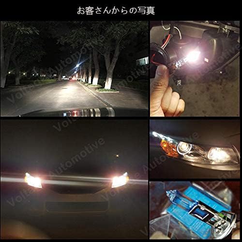 Voltage Automotive H7 Headlight Bulb Blue Eagle 40 Percent Brighter Upgrade (4 Pack) - Replacement For High Beam Low Beam Driving Fog Light