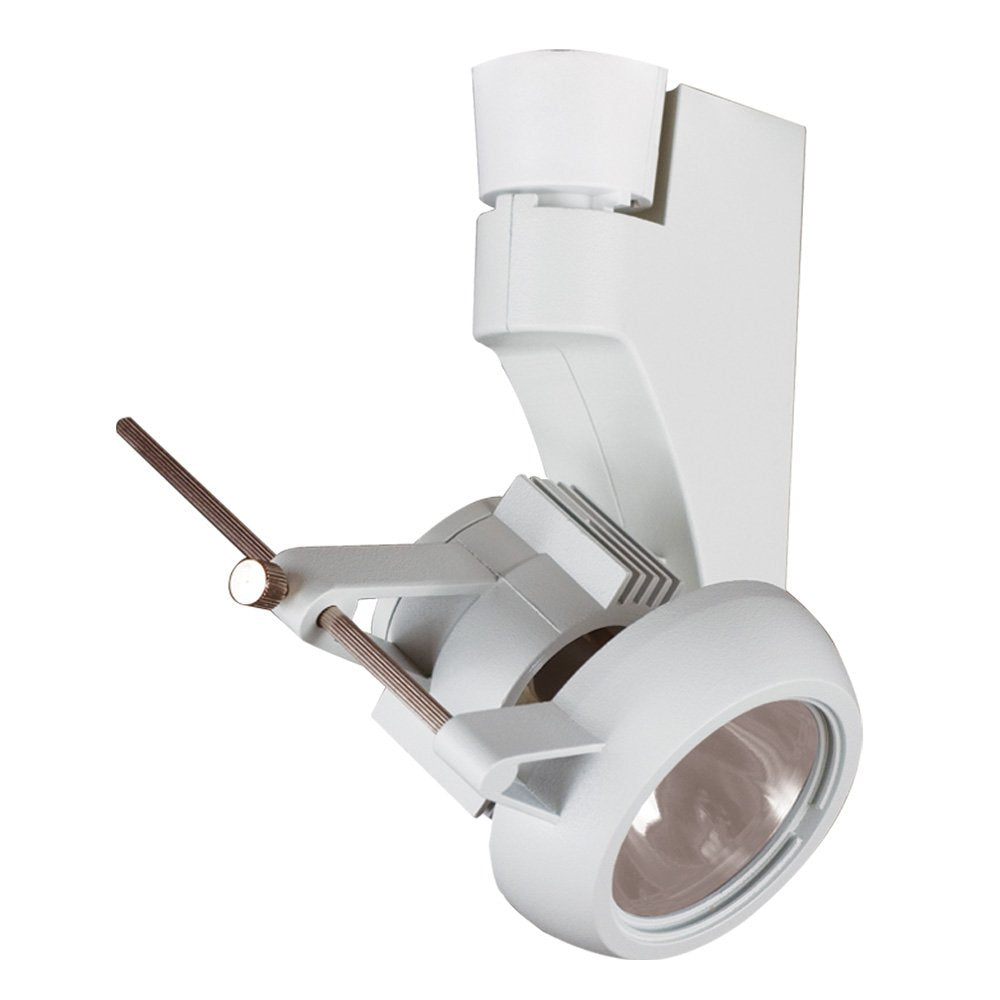 Jesco Lighting Contempo 270 Metal Halide Track Light Fixture, T4GU 12-Degree Spot, 20W, Silver Finish, Model HMH270T4GUSP20S