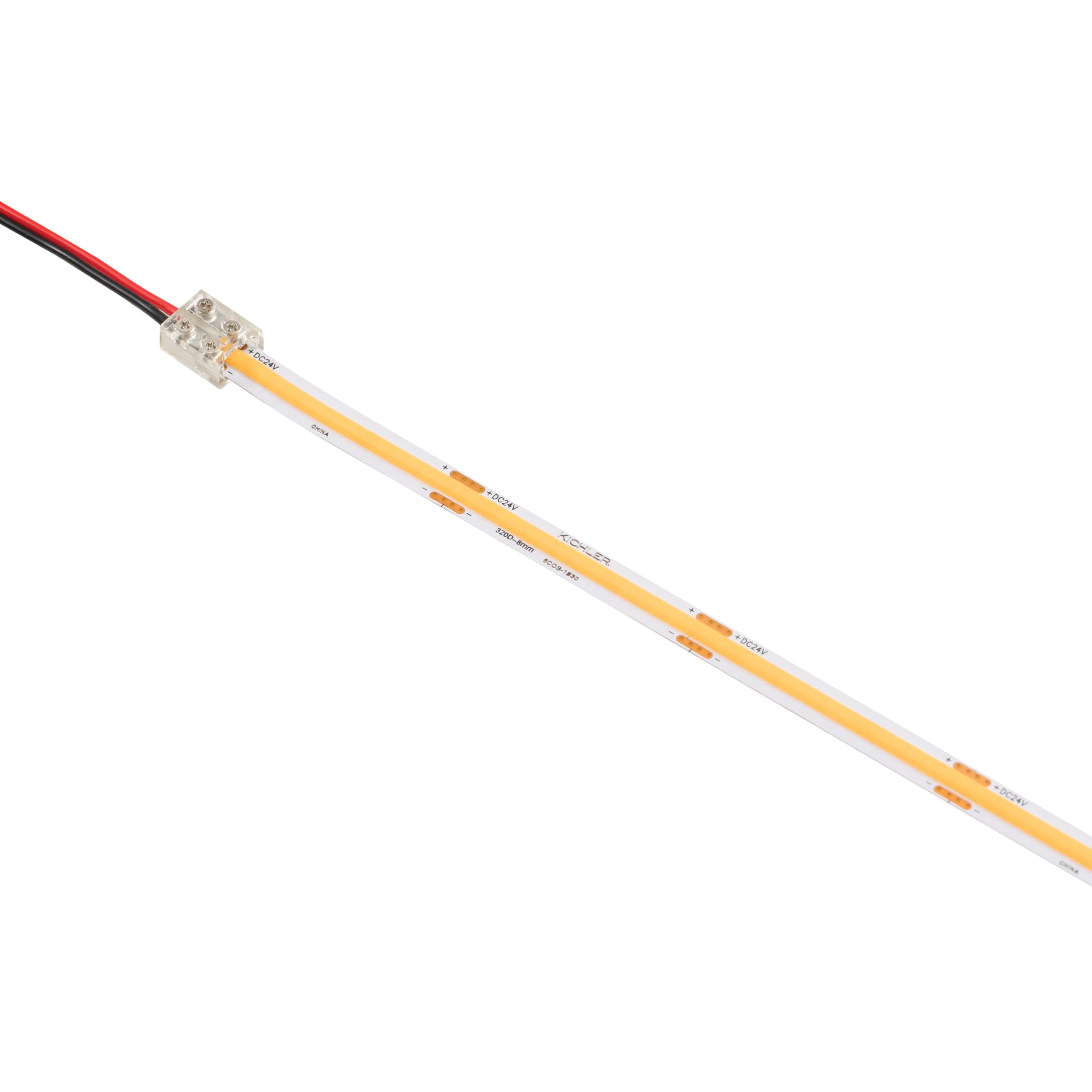 Kichler 6T Series COB Dry Tape Light High 3000K 100FT, 24V Dry Rated, 6COB1100H30WH