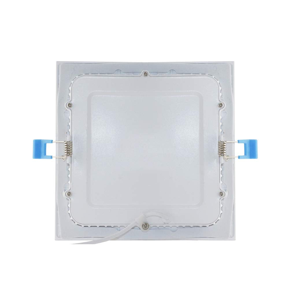 Euri Lighting Dlc6Sq-2000E Ultra-Slim Downlight, 6 Inch Square, Soft White