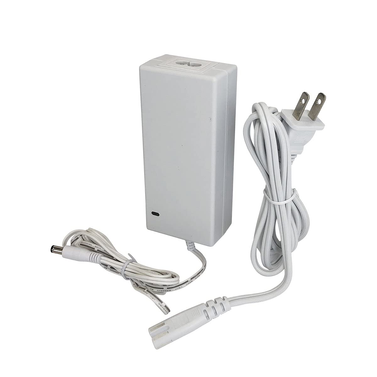 Nora Lighting NAPK-560W-12 12V 60W Cord Direct Plug-in Tabletop Driver, White