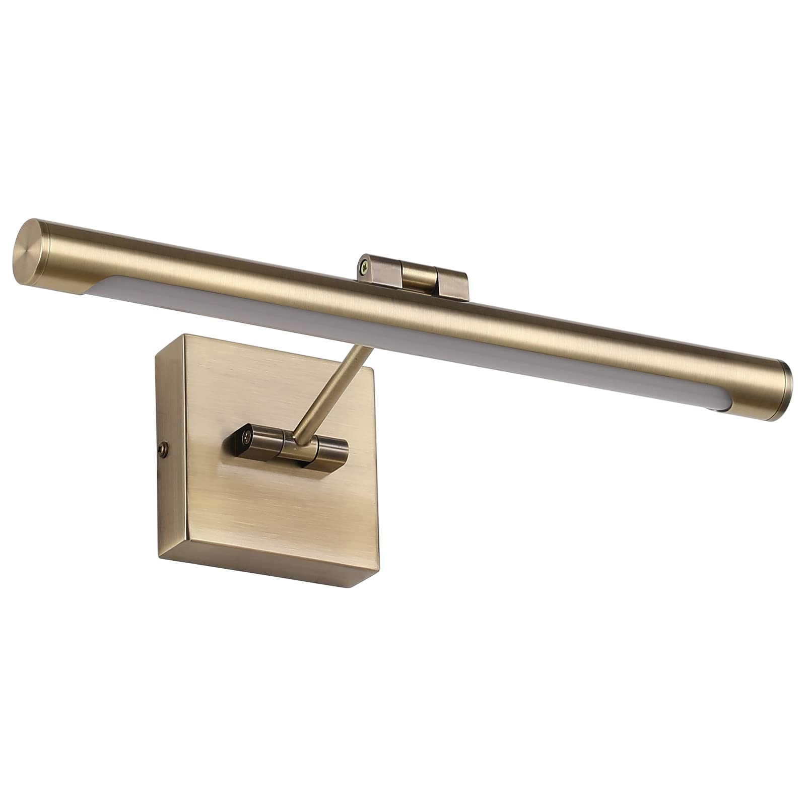 Joosenhouse Picture Light - Dimmable 16.53in Art Display Light, Antique Bronze, 3000K Warm White, Model 7110-D, Acrylic Material