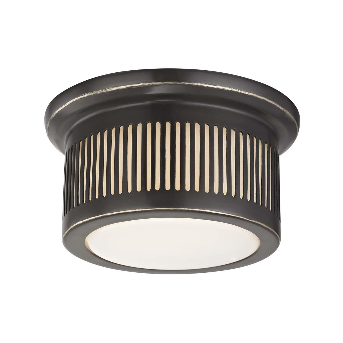 Hudson Valley HUD1440-OB Contemporary Modern LED Flush Mount Wall-sconces, 3.25x6x6, Bronze/Dark, 8 Count