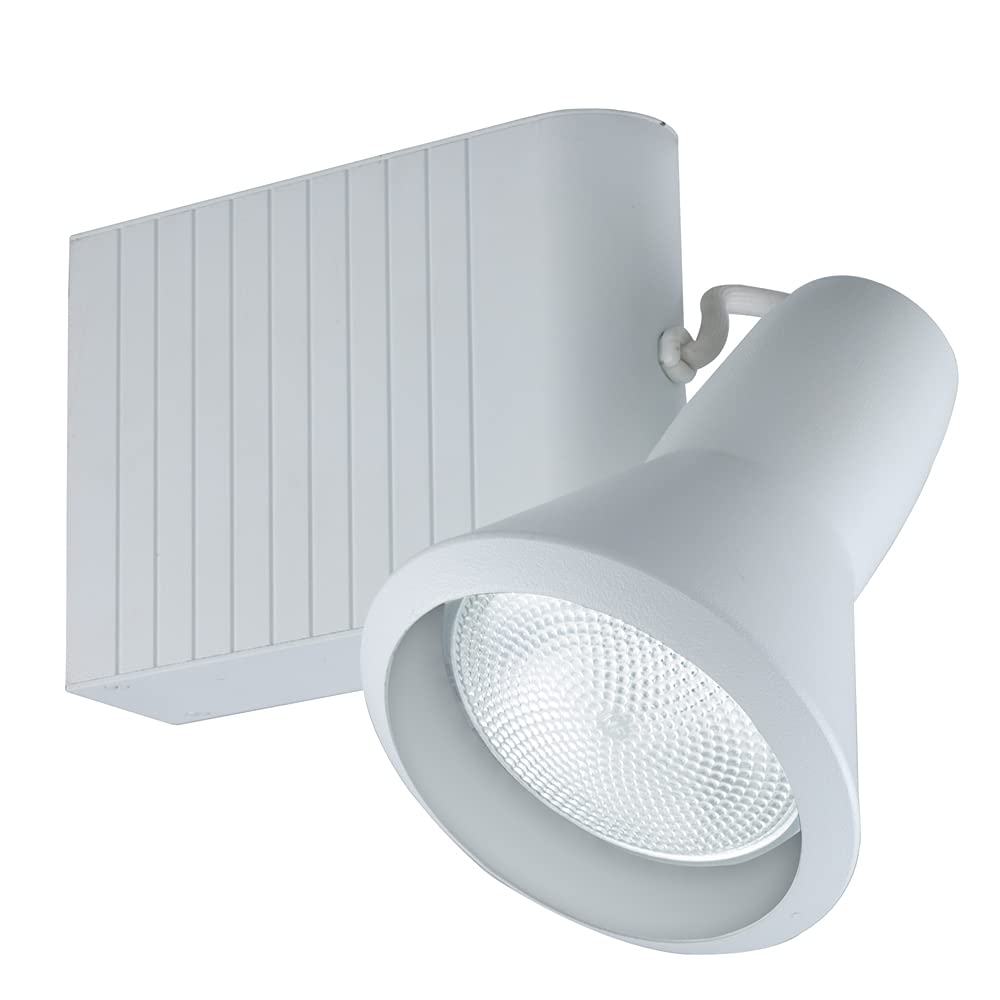 Jesco Lighting Hmh907P30391W Classic 907 Series Metal Halide Track Light Fixture, Par30, 39 Watts, White Finish