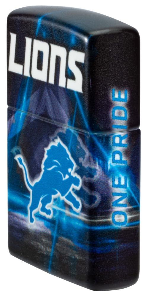 Zippo Nfl Detroit Lions 540 Matte Pocket Lighter