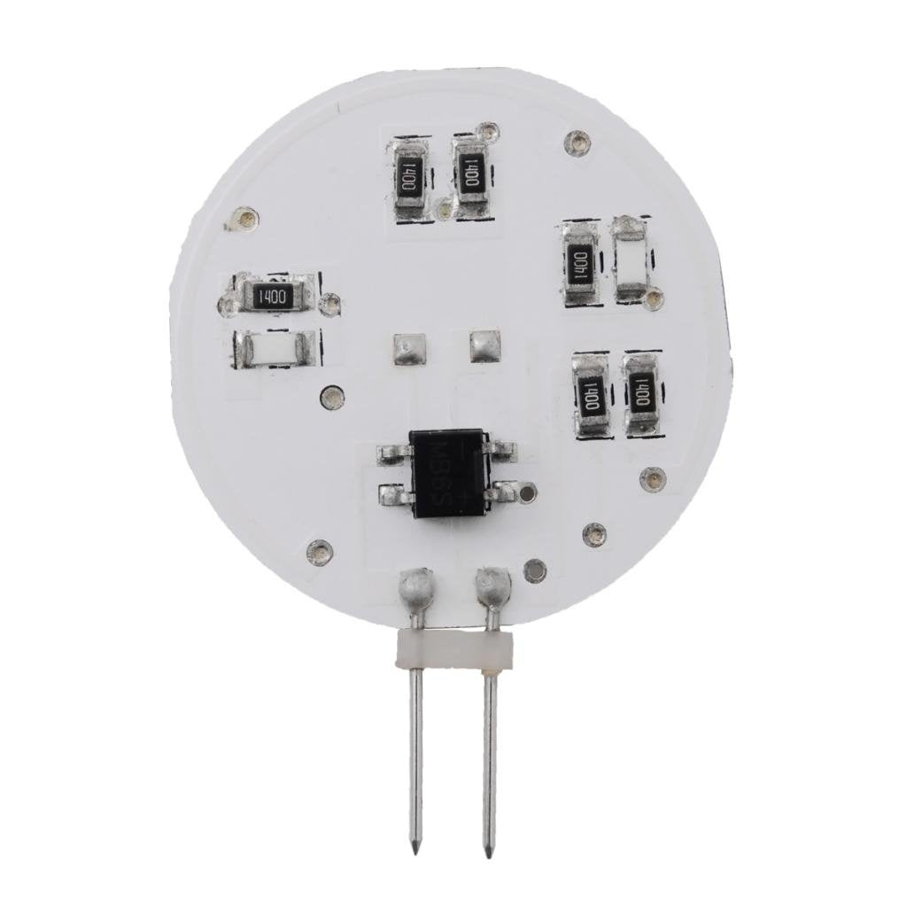 Dream Lighting 12V Dc Led G4 Bulb, 1.9W Cool White, Dimmable, Pack Of 6