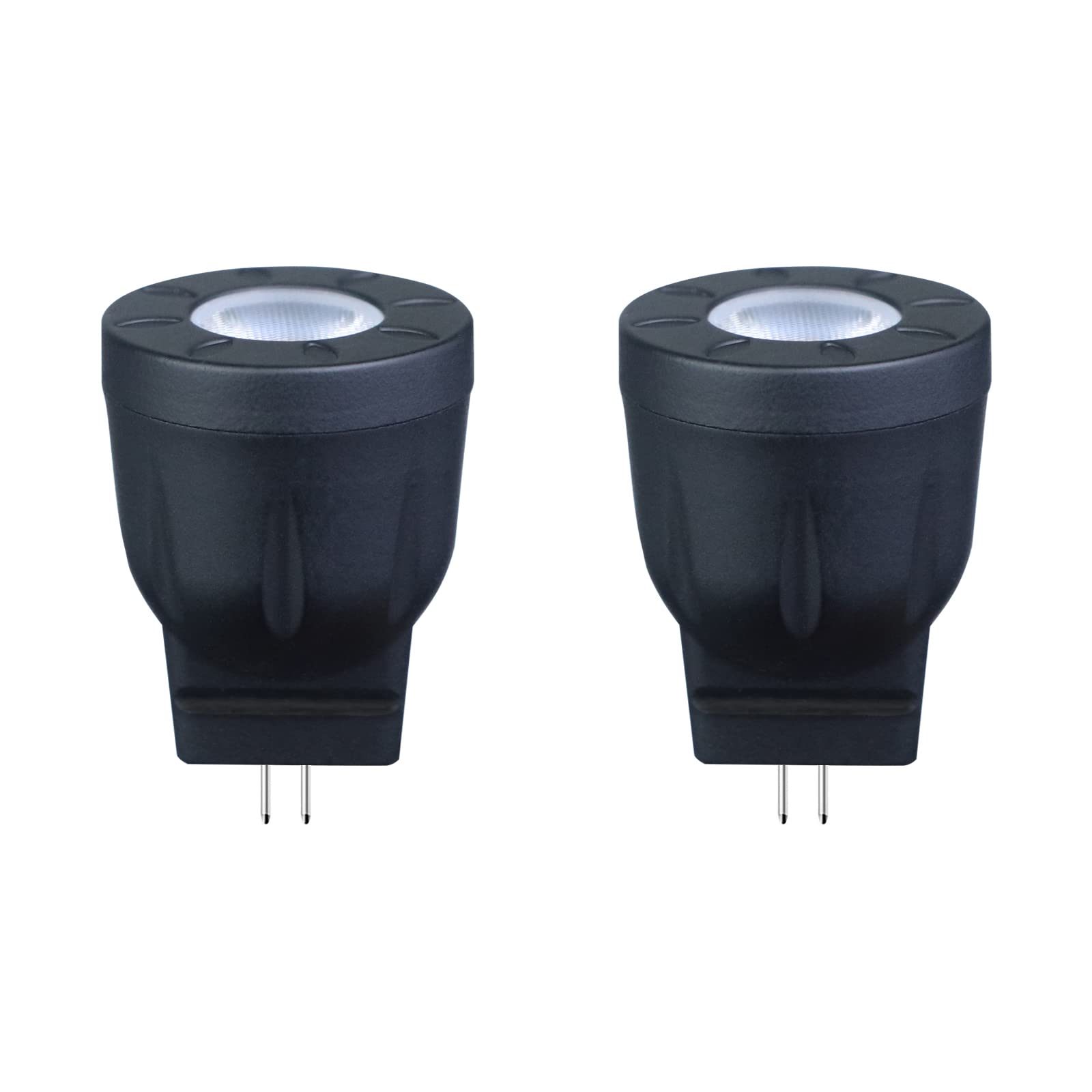 Makergroup MR8 LED Bulb 12V Spotlight 10W/20W GU4.0 Base Warm White 2700K Indoor/Outdoor 2-Pack