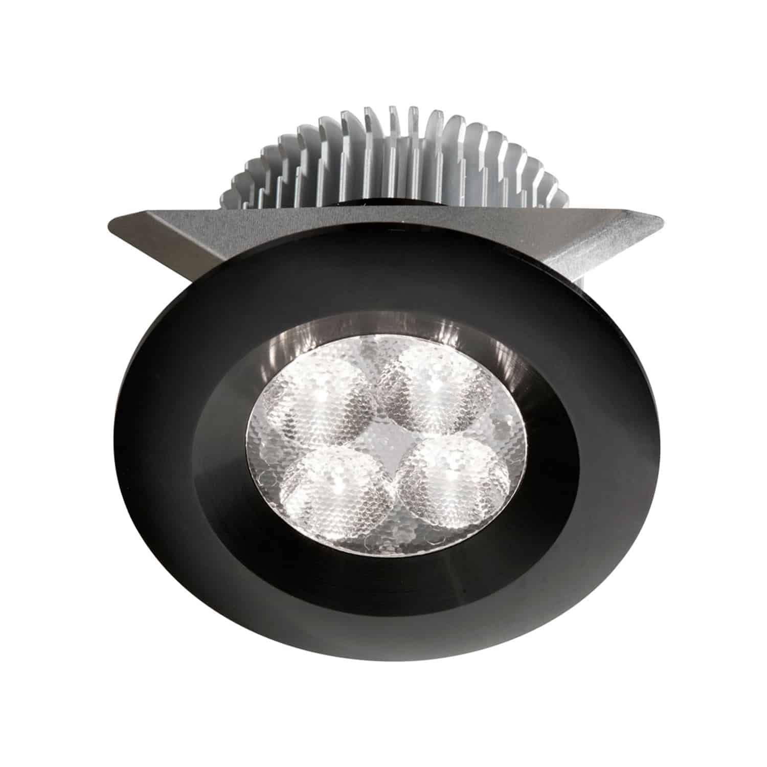 Dainolite 8W Black LED Pot Light