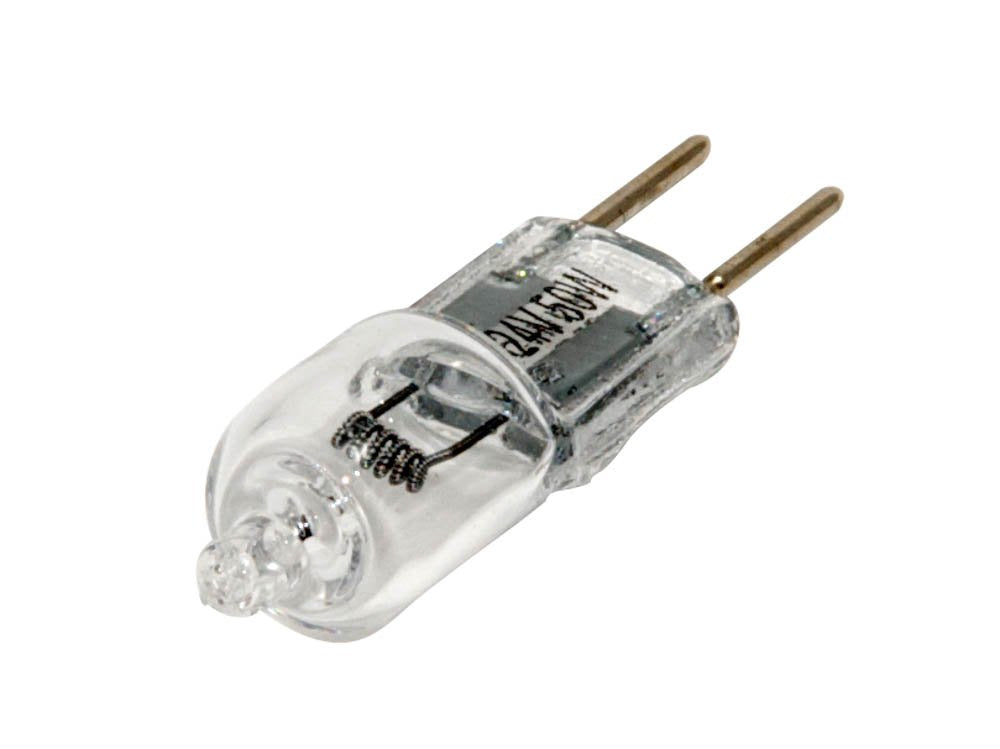 Bulbrite Halogen T3 Jc Type Gy6.35 Bulb, 50W Clear Glass, Low Voltage