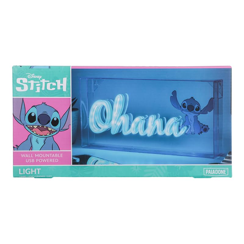 Stitch Ohana LED Neon Light