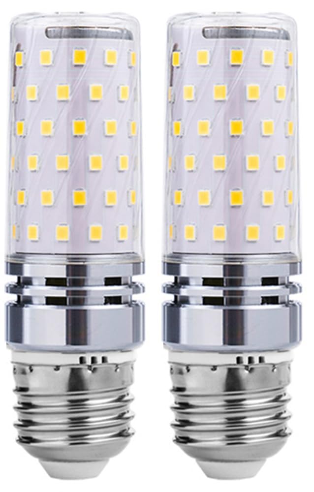 Beriteluce 2Pack 16W Led Corn Light Bulb, Mini Corn Bulb, 150 Watt Equivalent, Daylight White 4000K, 1600Lm E26 Base, For Garage