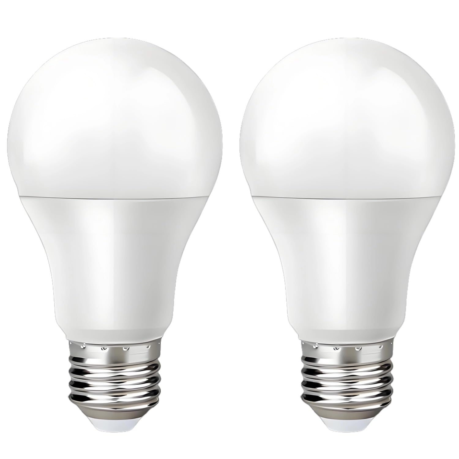 GODUORA 2-Pack 3-Way Light Bulbs, 50/100/150W, Cool White 4000K,Three Way A19,E26 Base,Perfect for Bedroom,Living Room,Study Roo