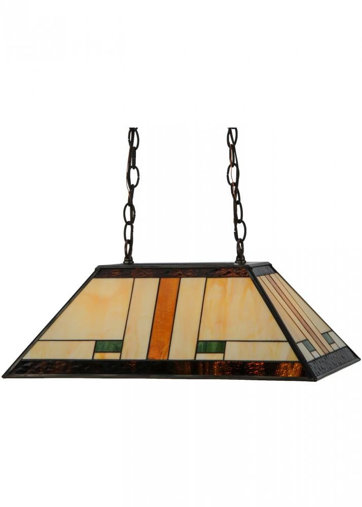 Meyda Tiffany 147783 Manhattan Oblong Pendant, 21 L