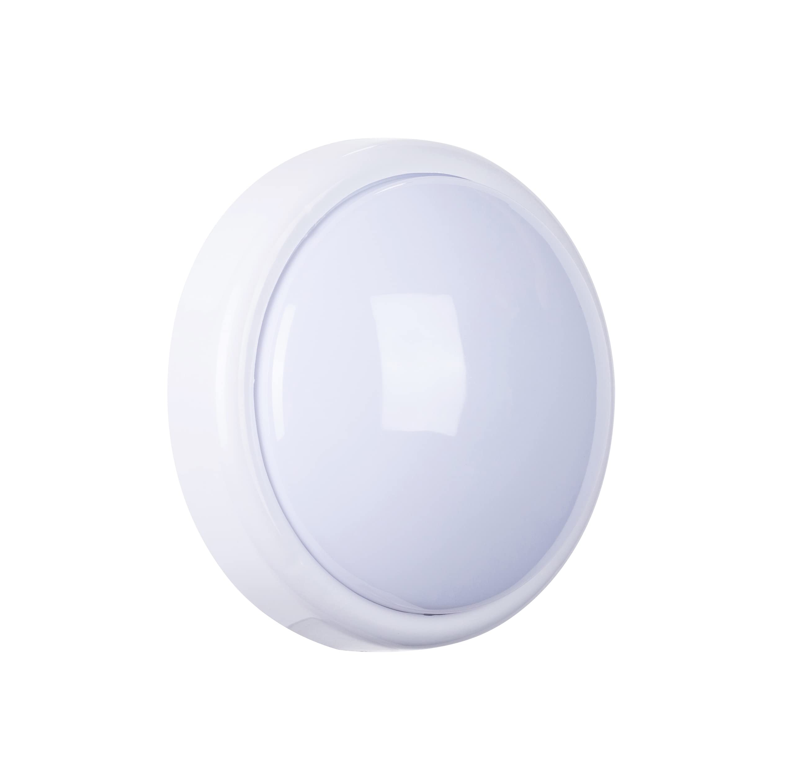 LIGHT IT! by Fulcrum Luna LED Tap Light, Metal, White, Single Pack, Model 30302-308