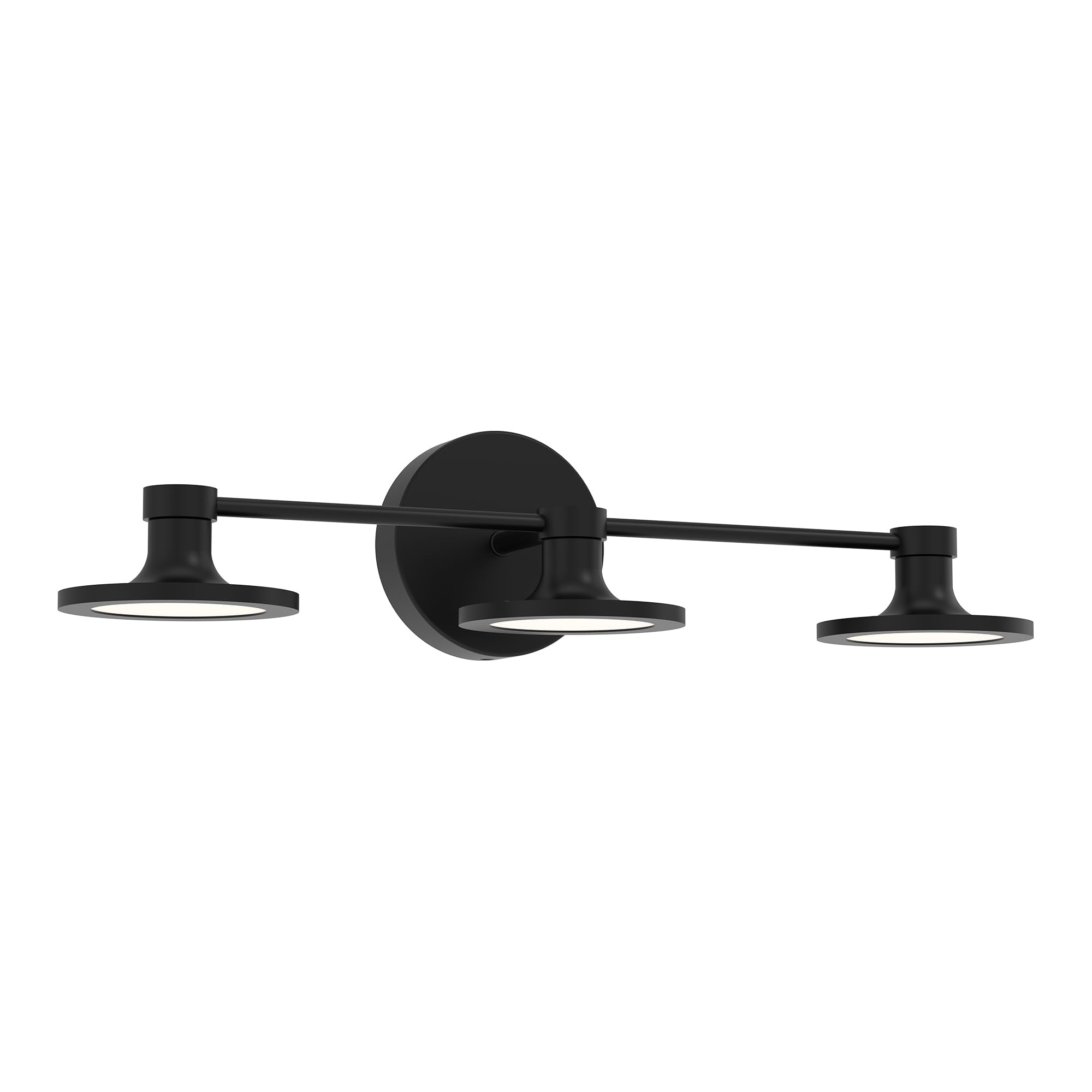 Alora Mood ISSA 21-in Matte Black LED Vanity Light