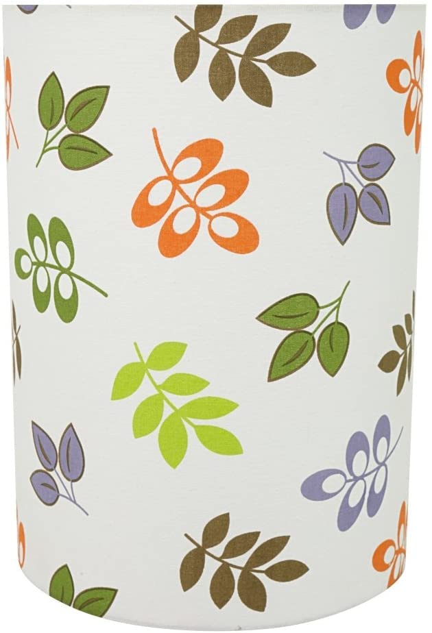 Aspen Creative 31251A Transitional Drum (Cylinder) Shaped Spider Construction Lamp Shade in Off White 8'' wide (8'' x 8'' x 11''