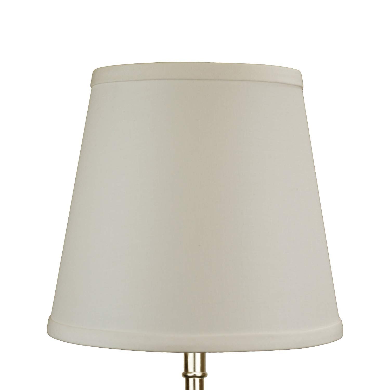 Fenchelshades.Com 7&quot; Top Diameter X 10&quot; Bottom Diameter 9&quot; Slant Height Lampshade Usa Made (Ivory)