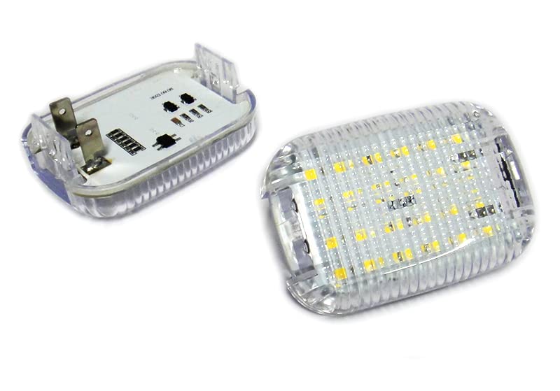 Rzgmtspt 2X Led Interior Cabin Courtesy Cargo Load Space Area Dome Light White For 2014+ Transit 150/250/350/350 Hd Van Transit Connect