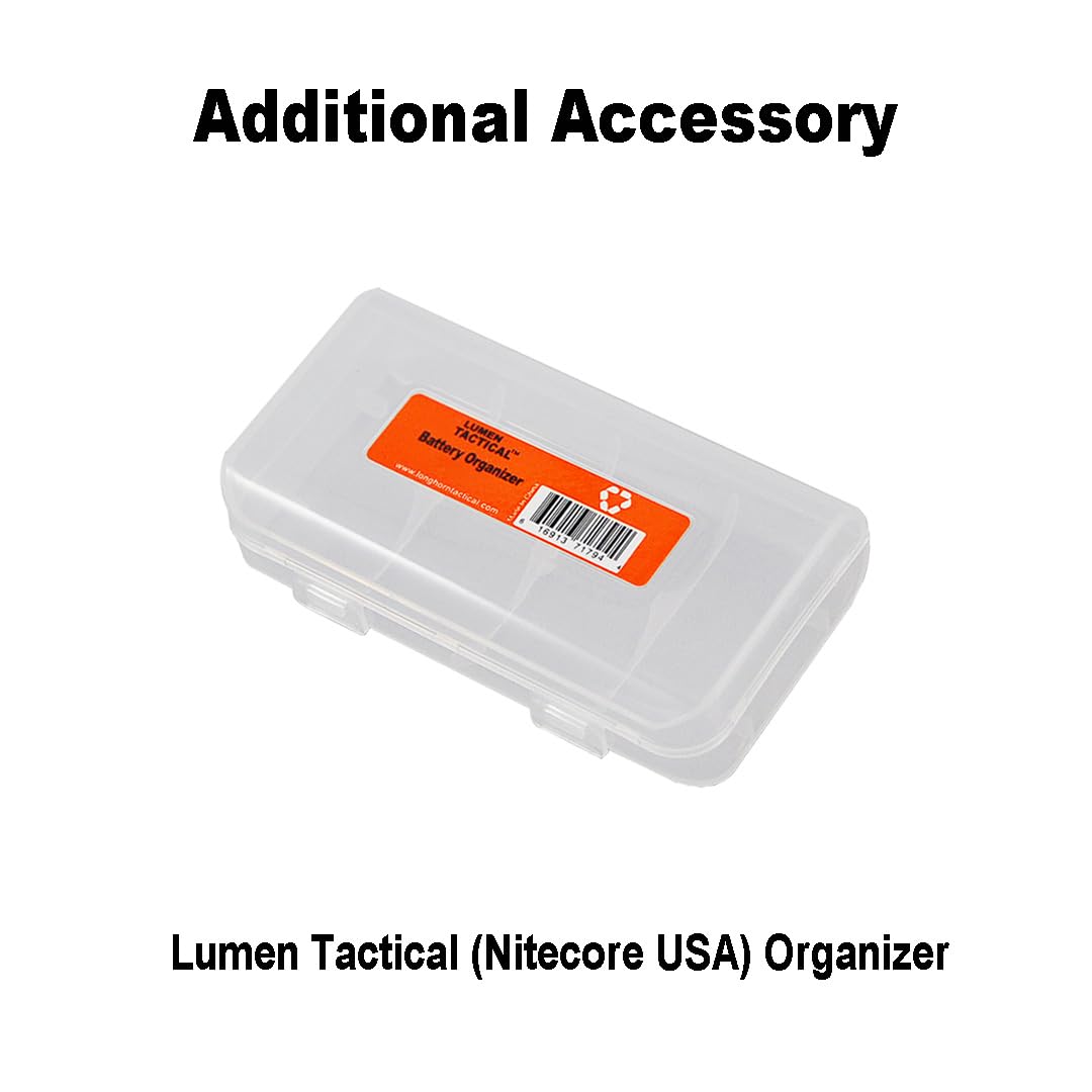 Nitecore T4K Keychain Edc Flashlight, 4000 Lumen Led Super Bright And Usb-C Rechargeable With Lumentac Organizer