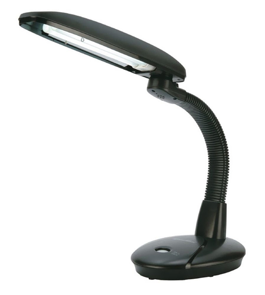 SPT EasyEye Portable Desk Lamp, Black, Energy Saving, Model SL-823B, Metal Construction