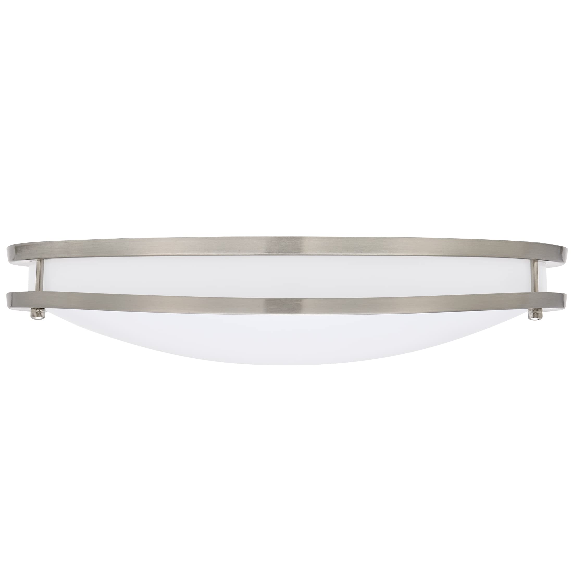 Maxxima 16 In. Led Flush Mount Ceiling Light, 3600 Lumens, 5 Cct 2700K/3000K/3500K/4000K/5000K, Round Color Selectable Dual Ring