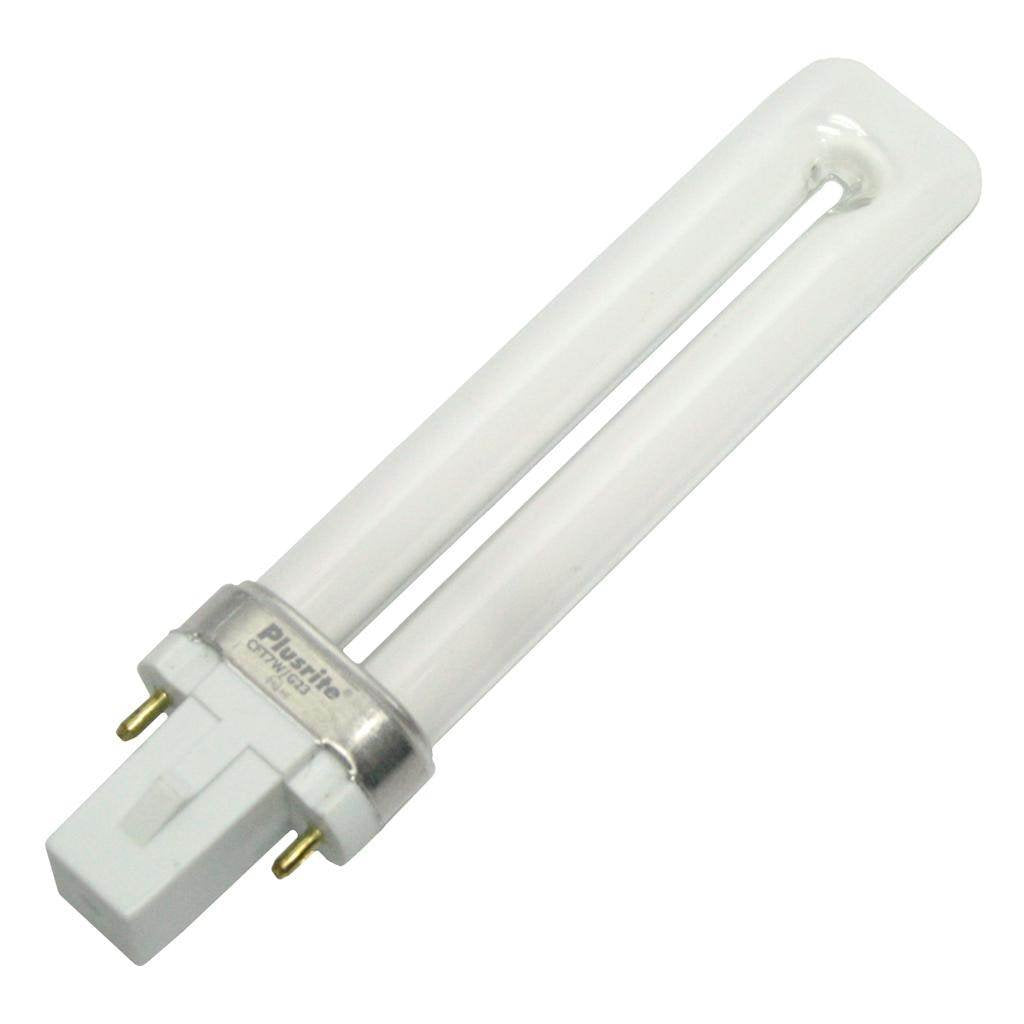 Plusrite PL7W Compact Fluorescent Light Bulb, 2 Pin Base, Model 4005, Copper