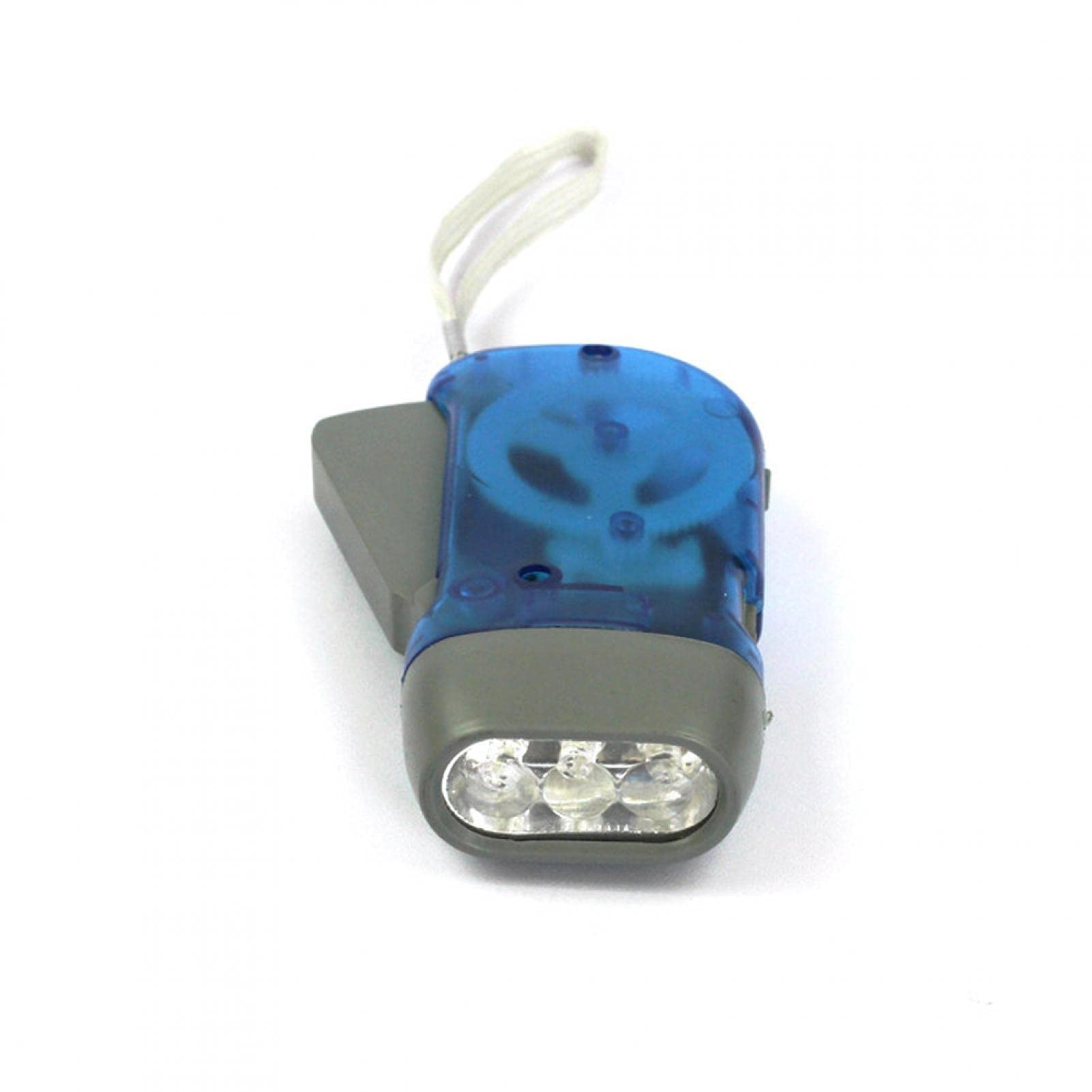 CfoPiryx Flashlight, 3 LED Hand Press Torch Hand Crank Flashlight Hand Pressing Flashlight Traveling Torch Light Manual Generato