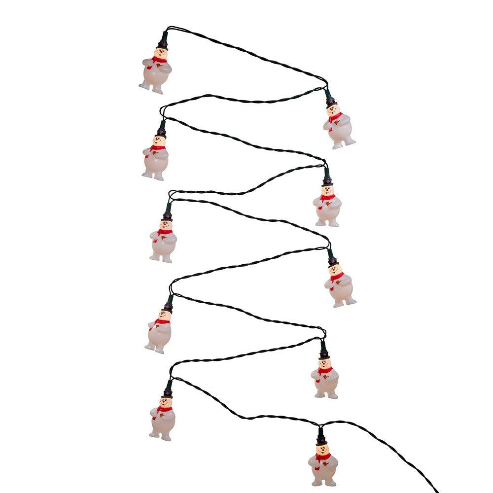 Kurt Adler Ft9161 Frosty The Snowman Light - Set Of 10