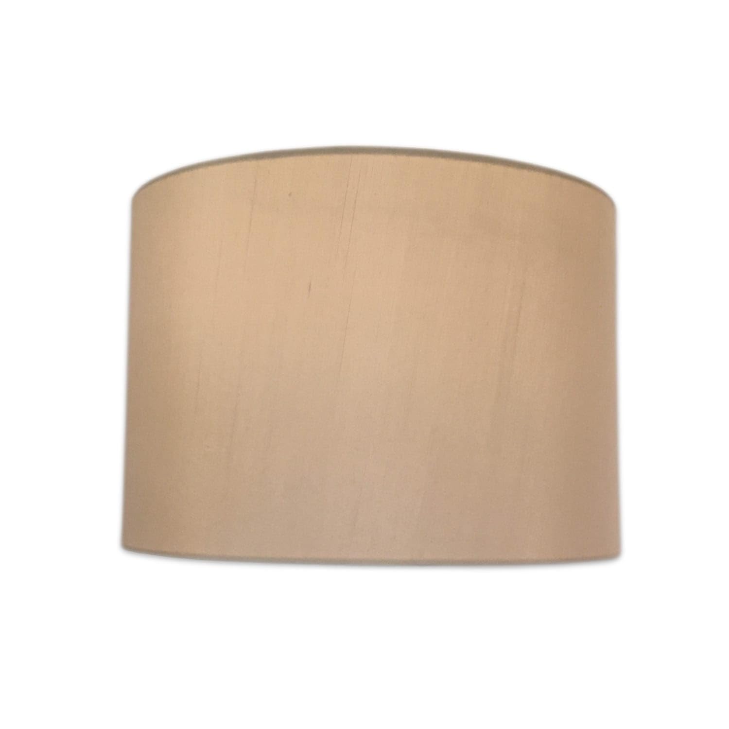 Royal Designs, Inc. Shallow Drum Lamp Shade, Metal, 11x12x8.5, Beige, Model HB-610-12BG-2, 2 Pack
