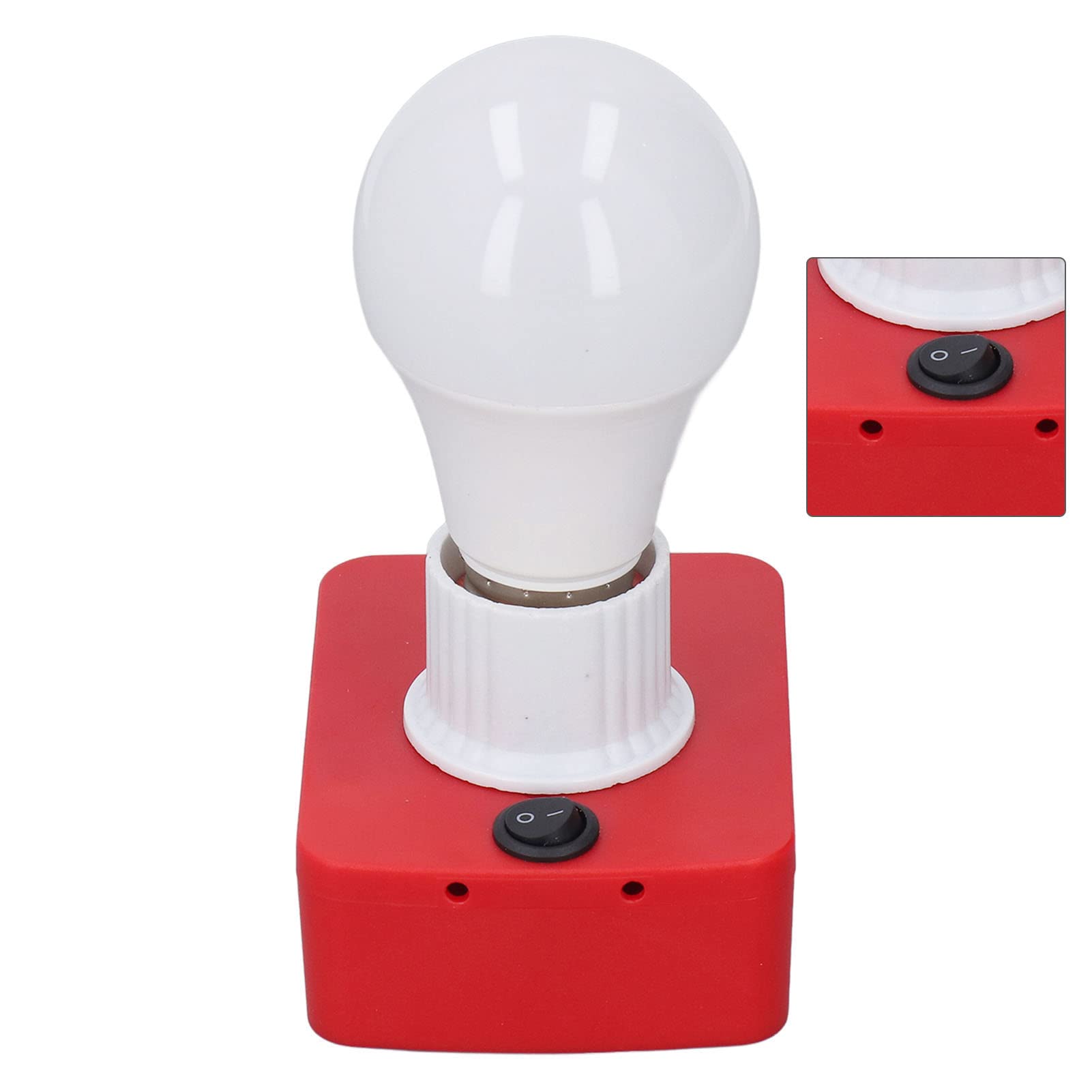 E27 Lamp Bulb With Battery Adapter Led Light Bulb For M18 18V Lithium Battery For Working