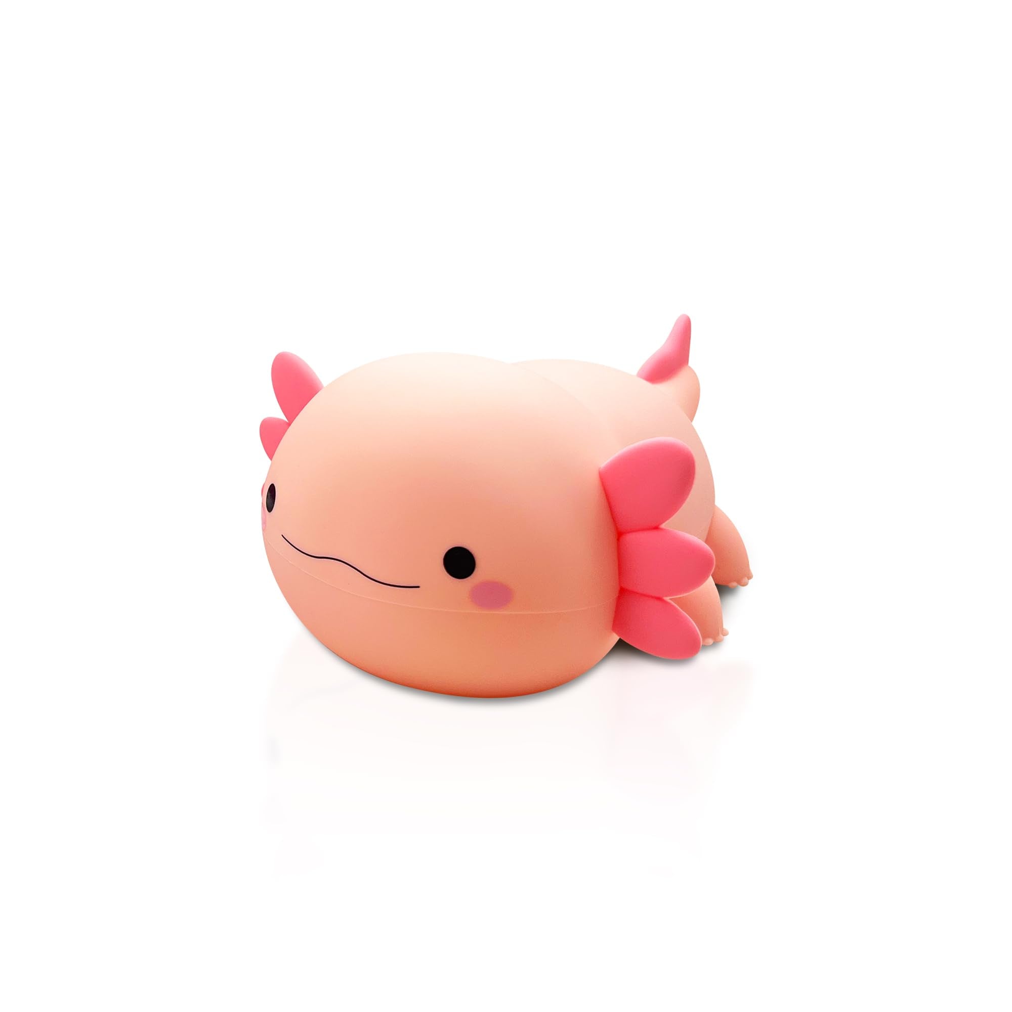 mioren Cute Axolotl Night Light for Kids, Silicone Baby Nursery Night Light, Rechargeable Touch Lamp with Timer & Dimmable Warm 
